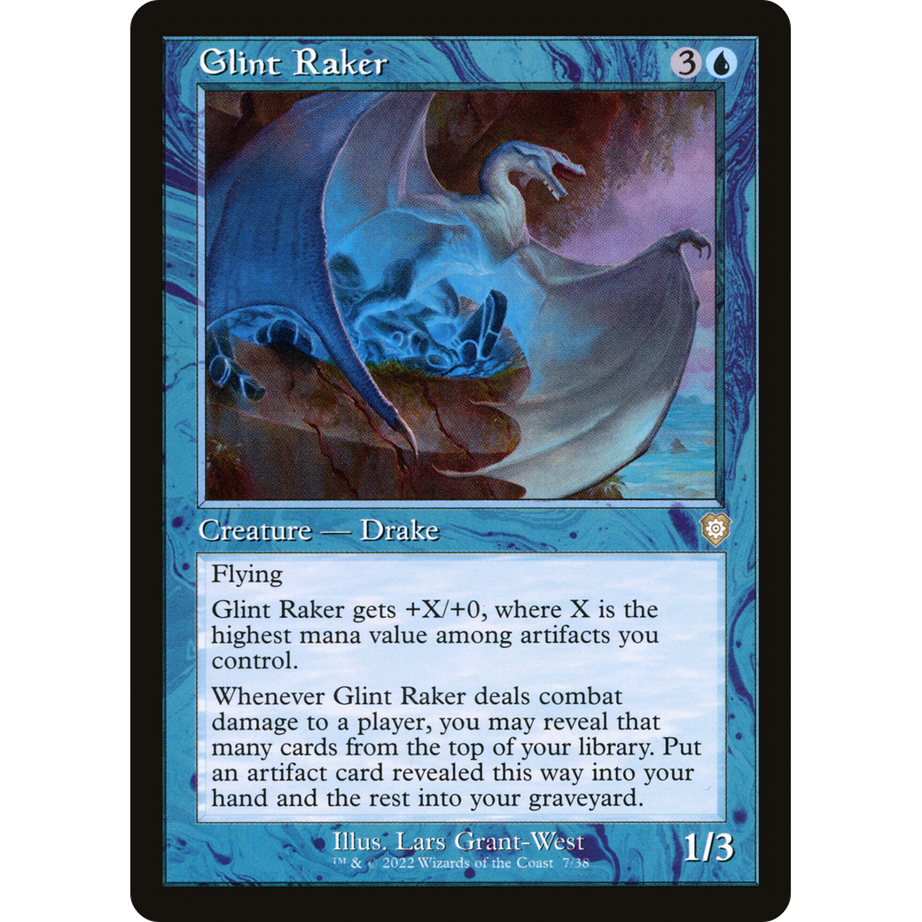 Glint Raker (Retro Frame) (BRC-007) - The Brothers' War Commander