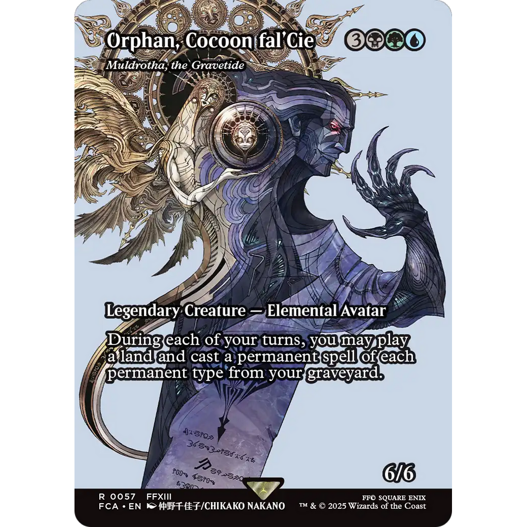 Orphan, Cocoon fal'Cie - Muldrotha, the Gravetide (Showcase) (FCA-057) - FINAL FANTASY: Through the Ages / Orphan, Cocoon fal'Cie (Borderless)