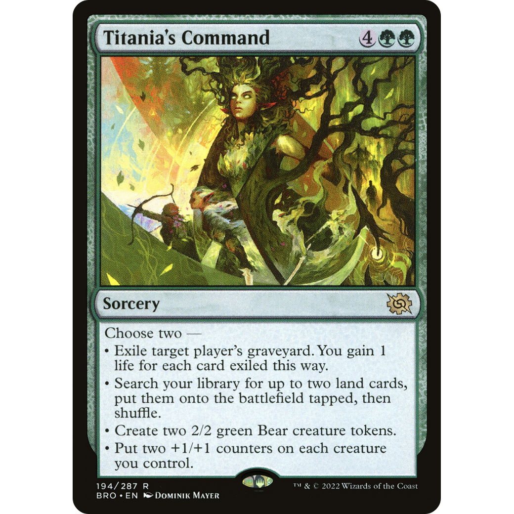 Titania's Command (BRO-194) - The Brothers' War