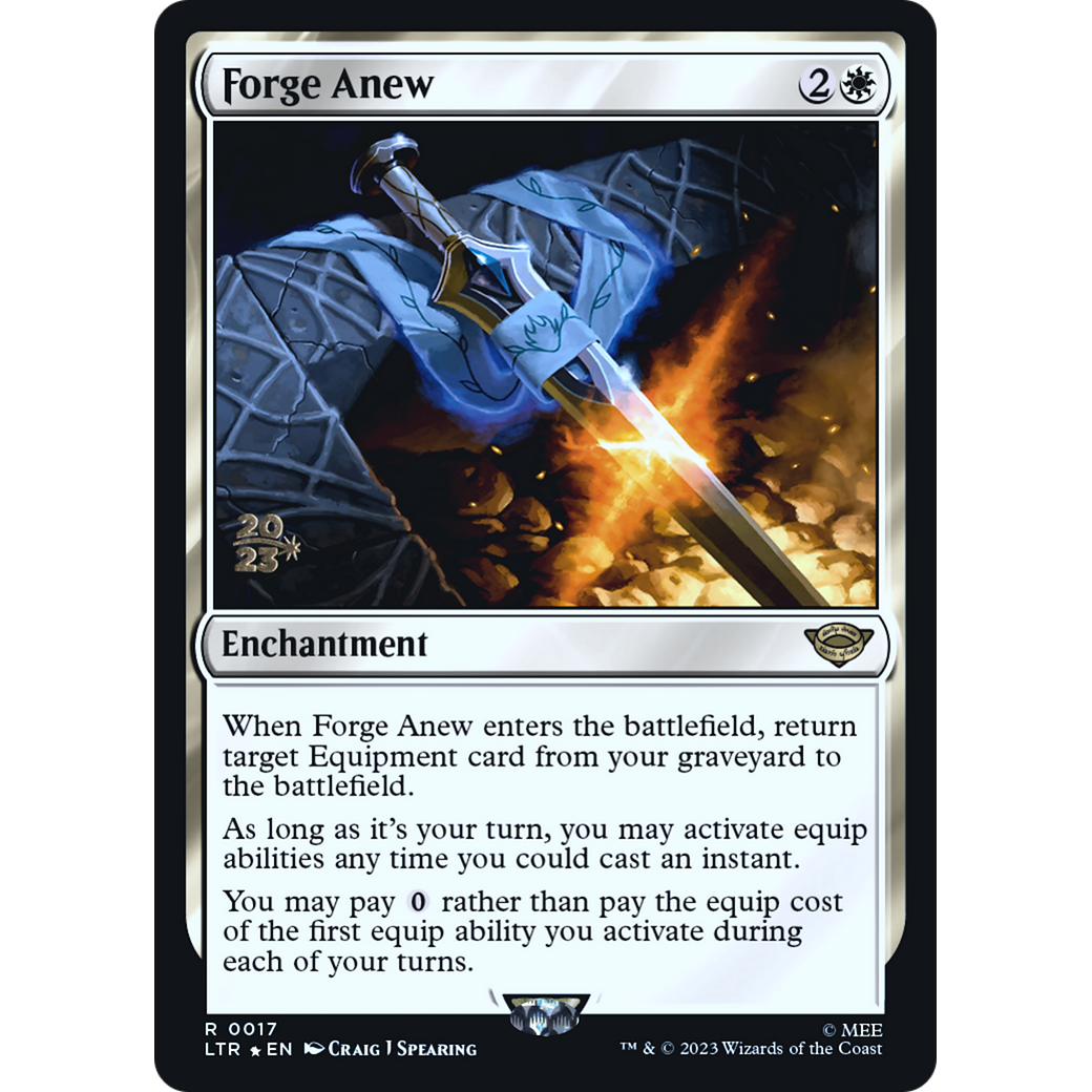 Forge Anew (PRE-17S) - Tales of Middle-earth Promos Foil
