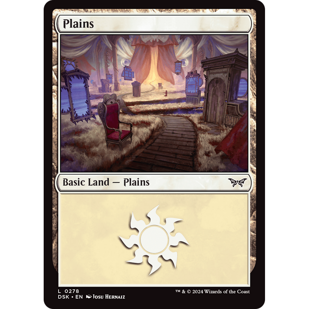 Plains (DSK-278) - Duskmourn: House of Horror Foil