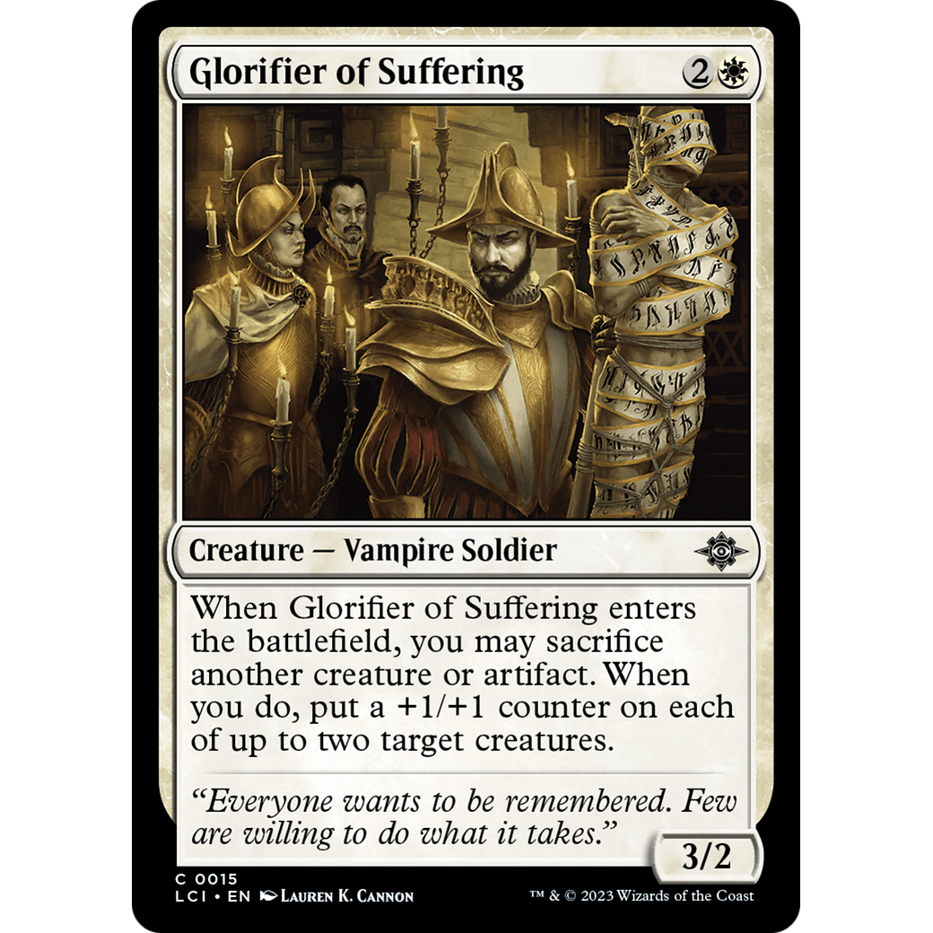 Glorifier of Suffering (LCI-015) - The Lost Caverns of Ixalan