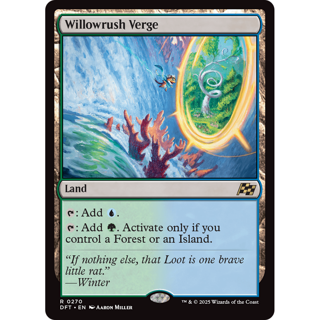 Willowrush Verge (DFT-270) - Aetherdrift Foil