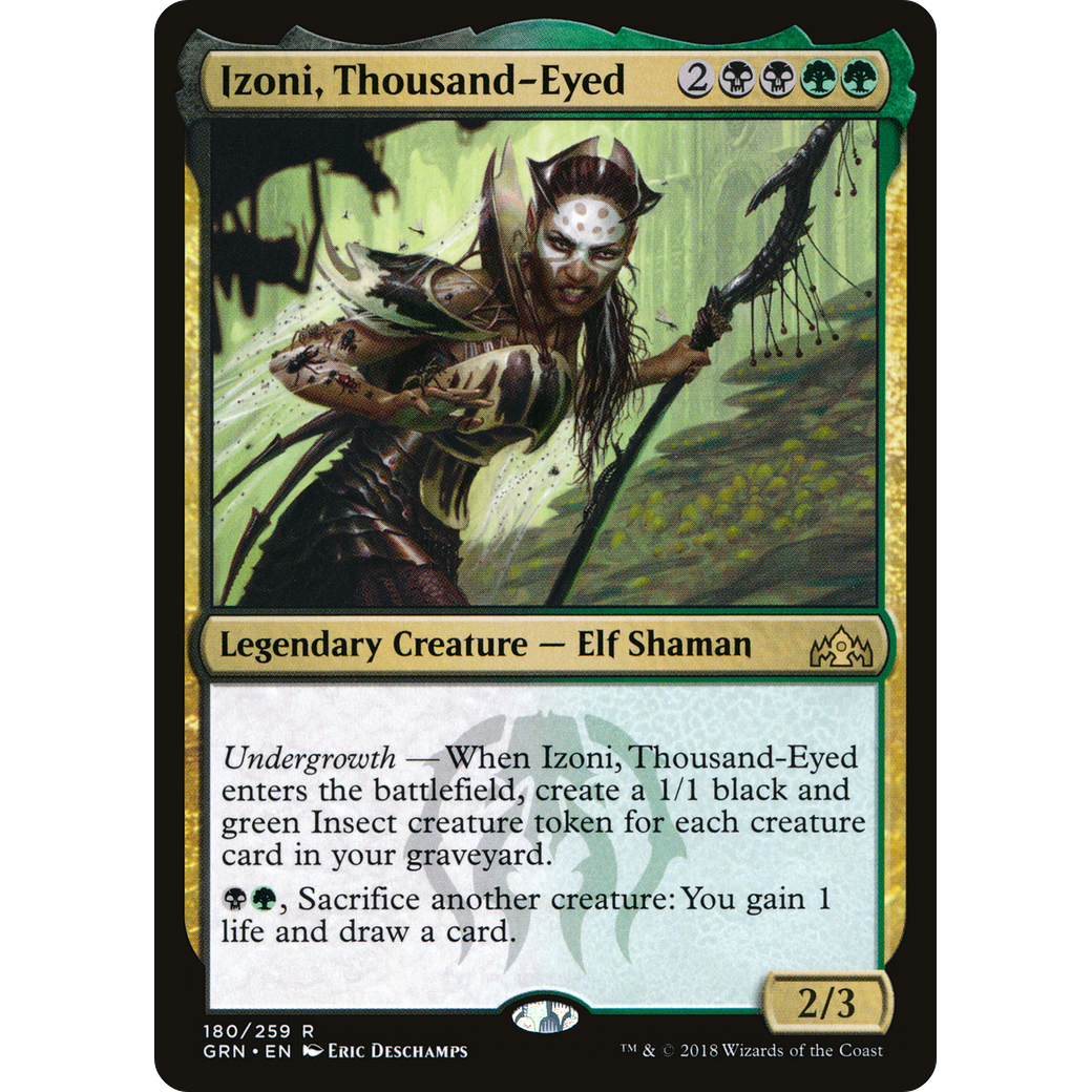 Izoni, Thousand-Eyed (GRN-180) - Guilds of Ravnica