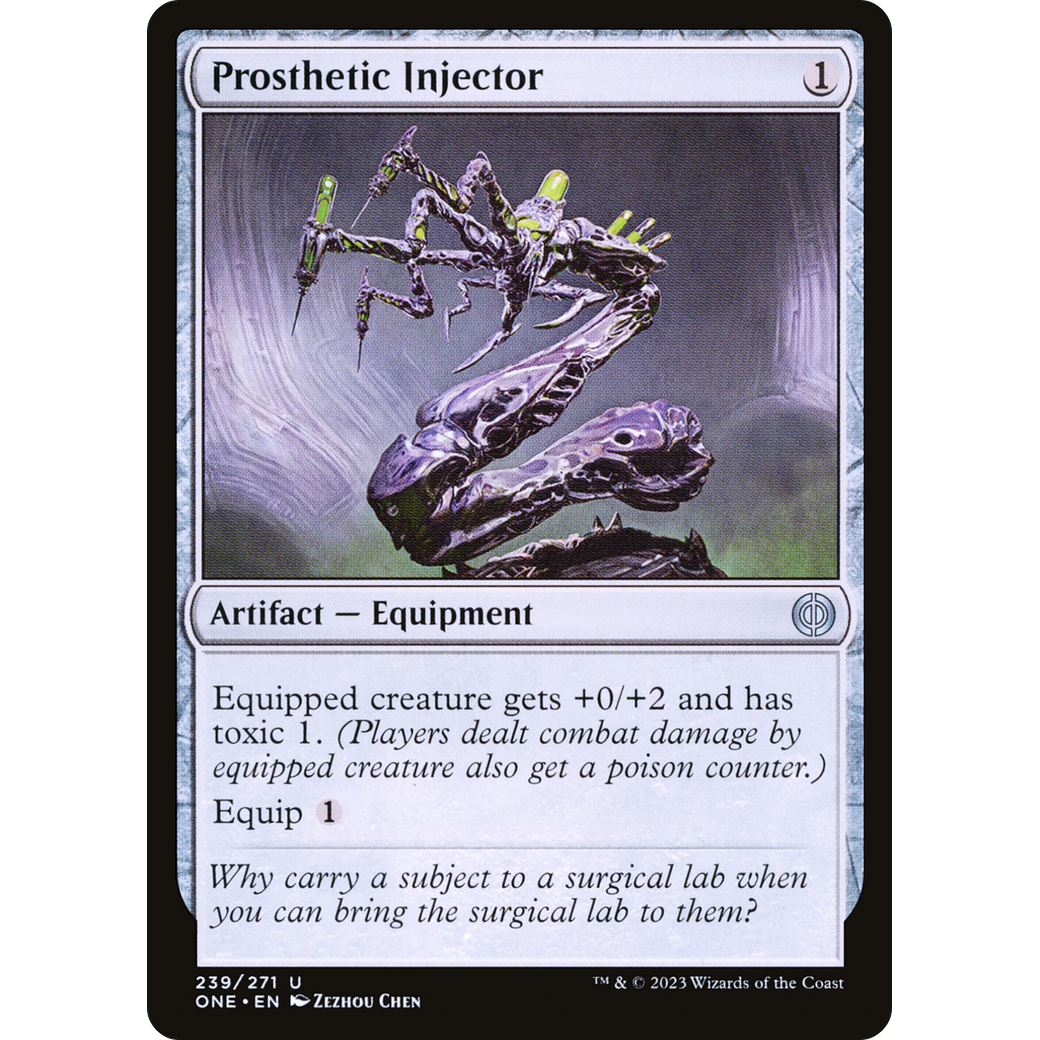 Prosthetic Injector (ONE-239) - Phyrexia: All Will Be One Foil