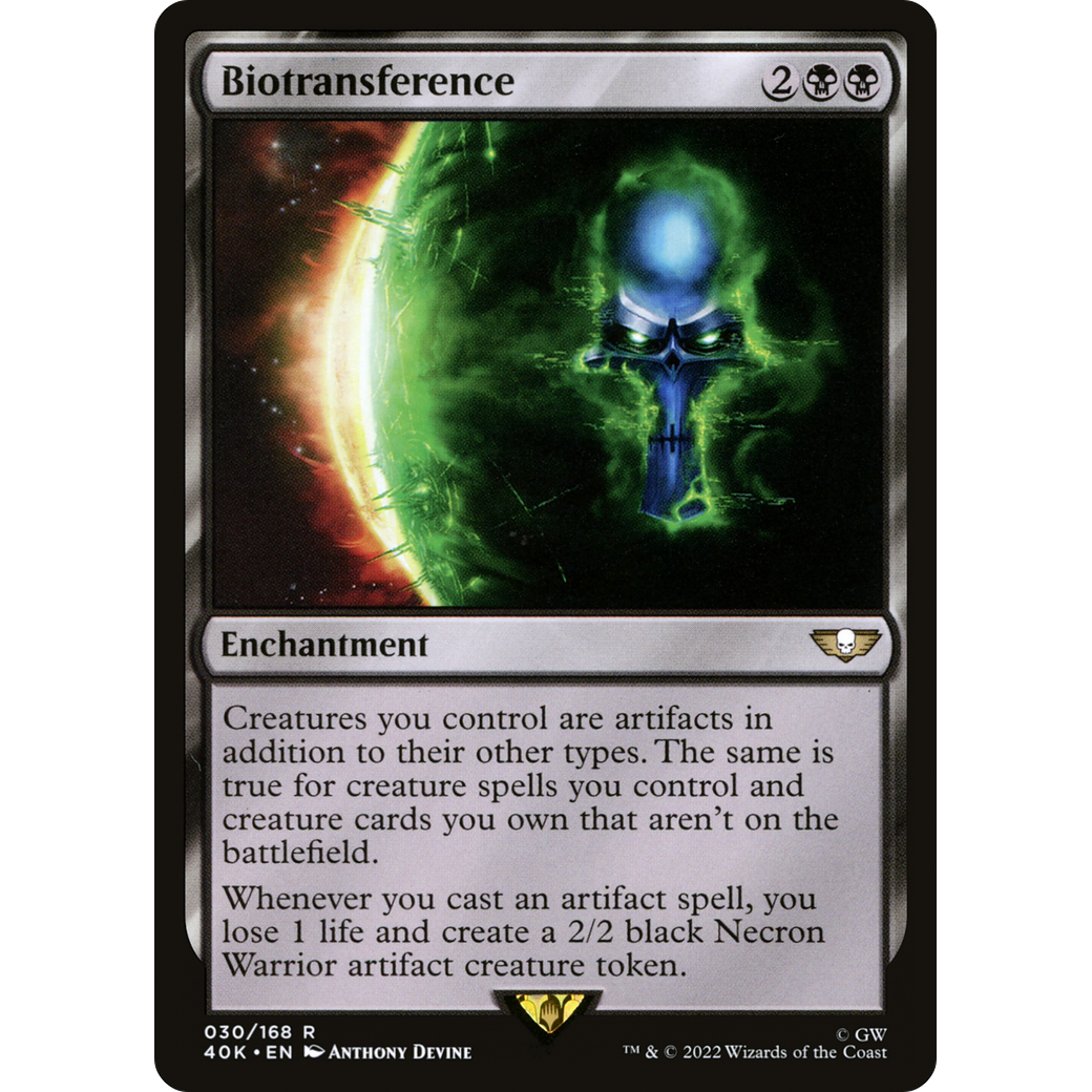 Biotransference (40K-030) - Warhammer 40,000 Commander