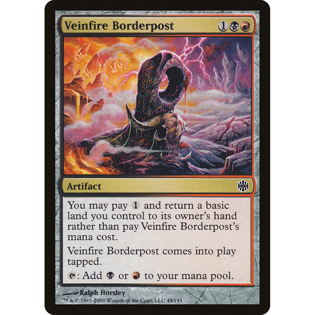 Veinfire Borderpost (ARB-048) - Alara Reborn