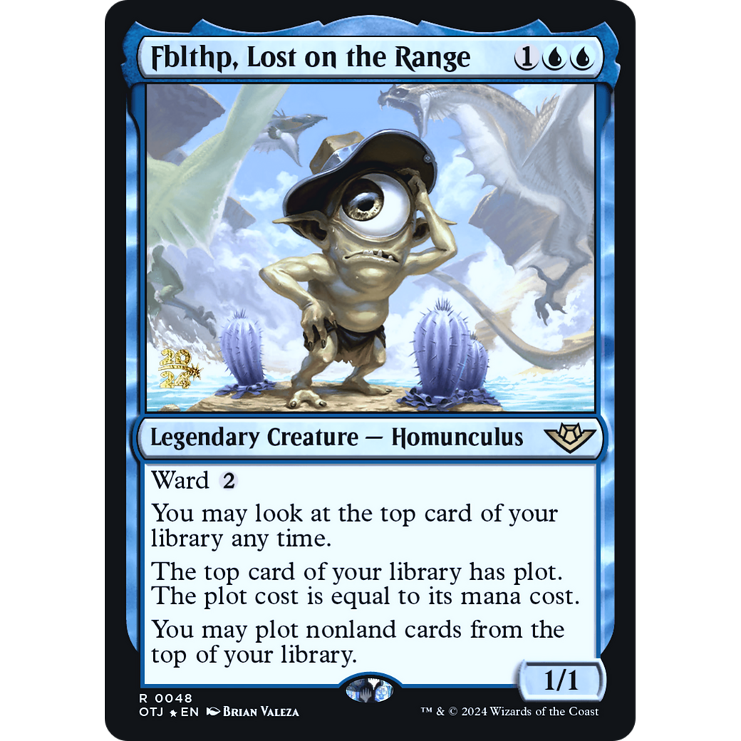 Fblthp, Lost on the Range (PRE-48S) - Outlaws of Thunder Junction Promos Foil