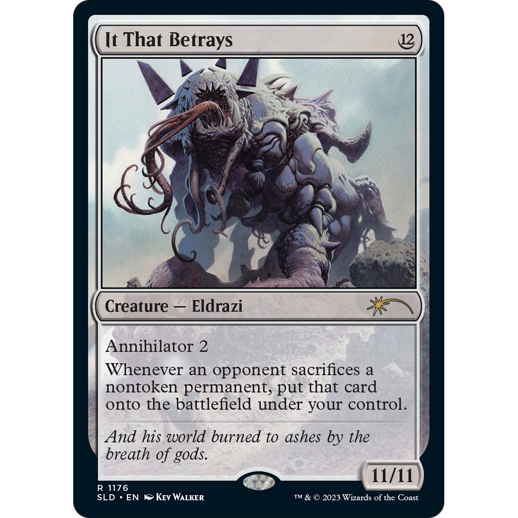 It That Betrays (SLD-1176) - Secret Lair Drop: (Full Art)
