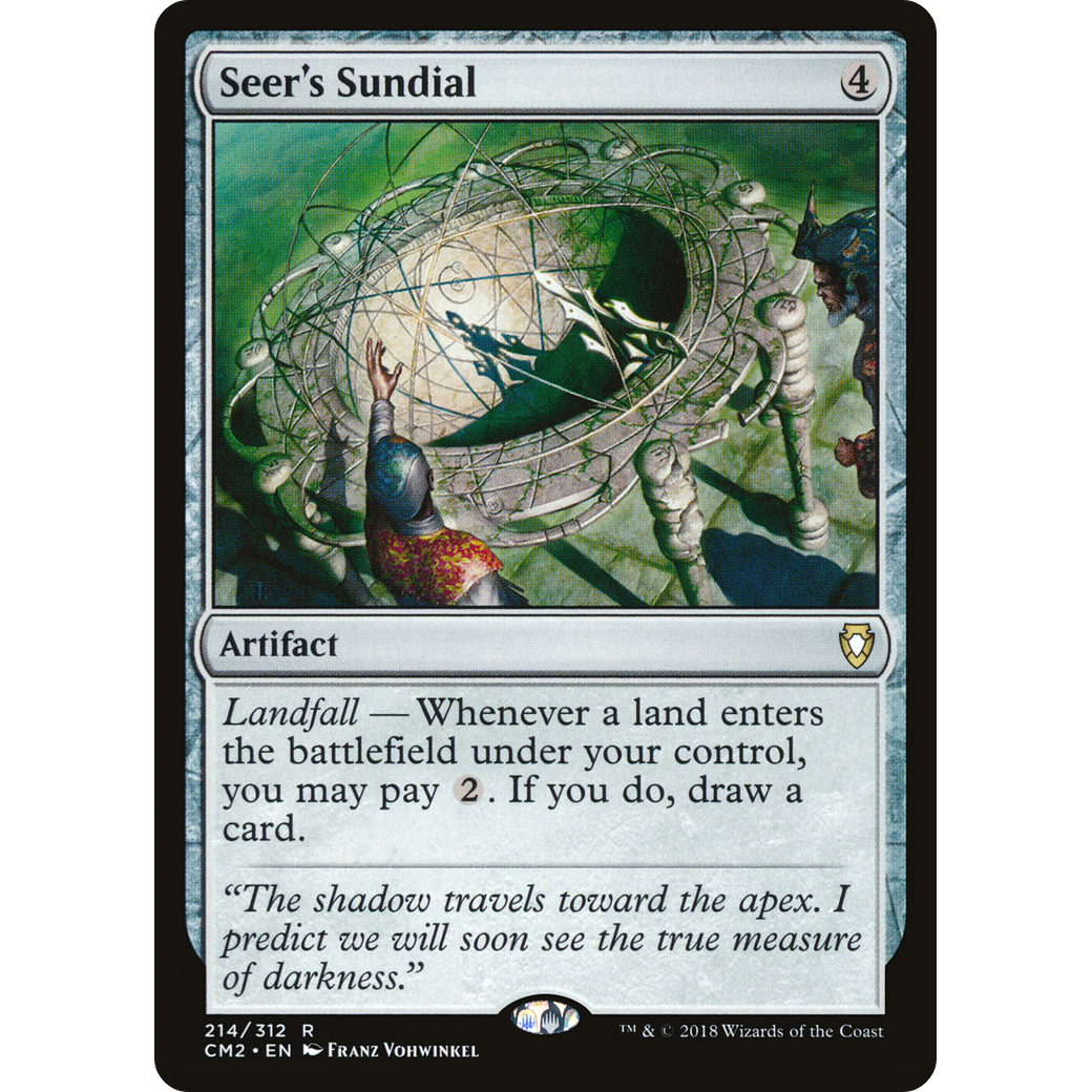 Seer's Sundial (CM2-214) - Commander Anthology Volume II