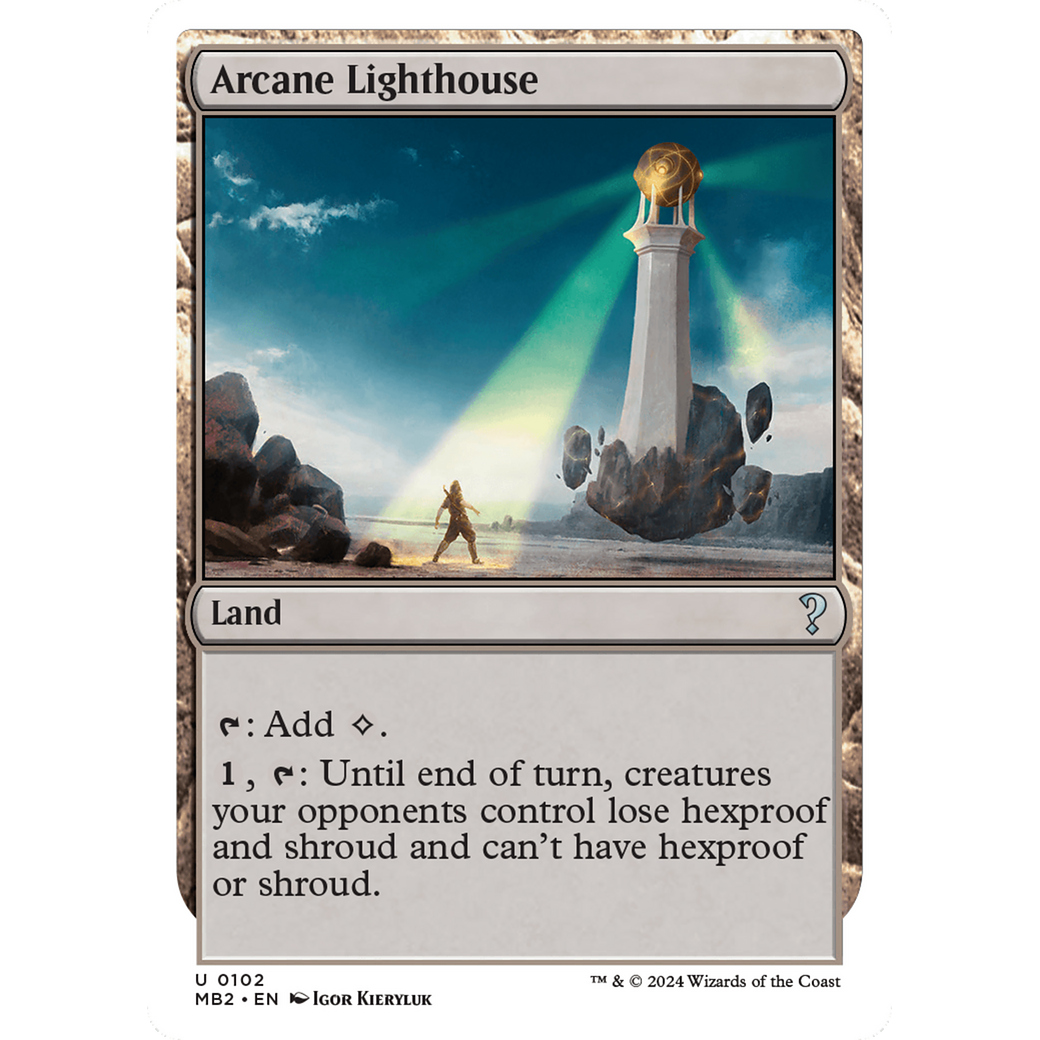 Arcane Lighthouse (White Border) (MB2-102) - Mystery Booster 2