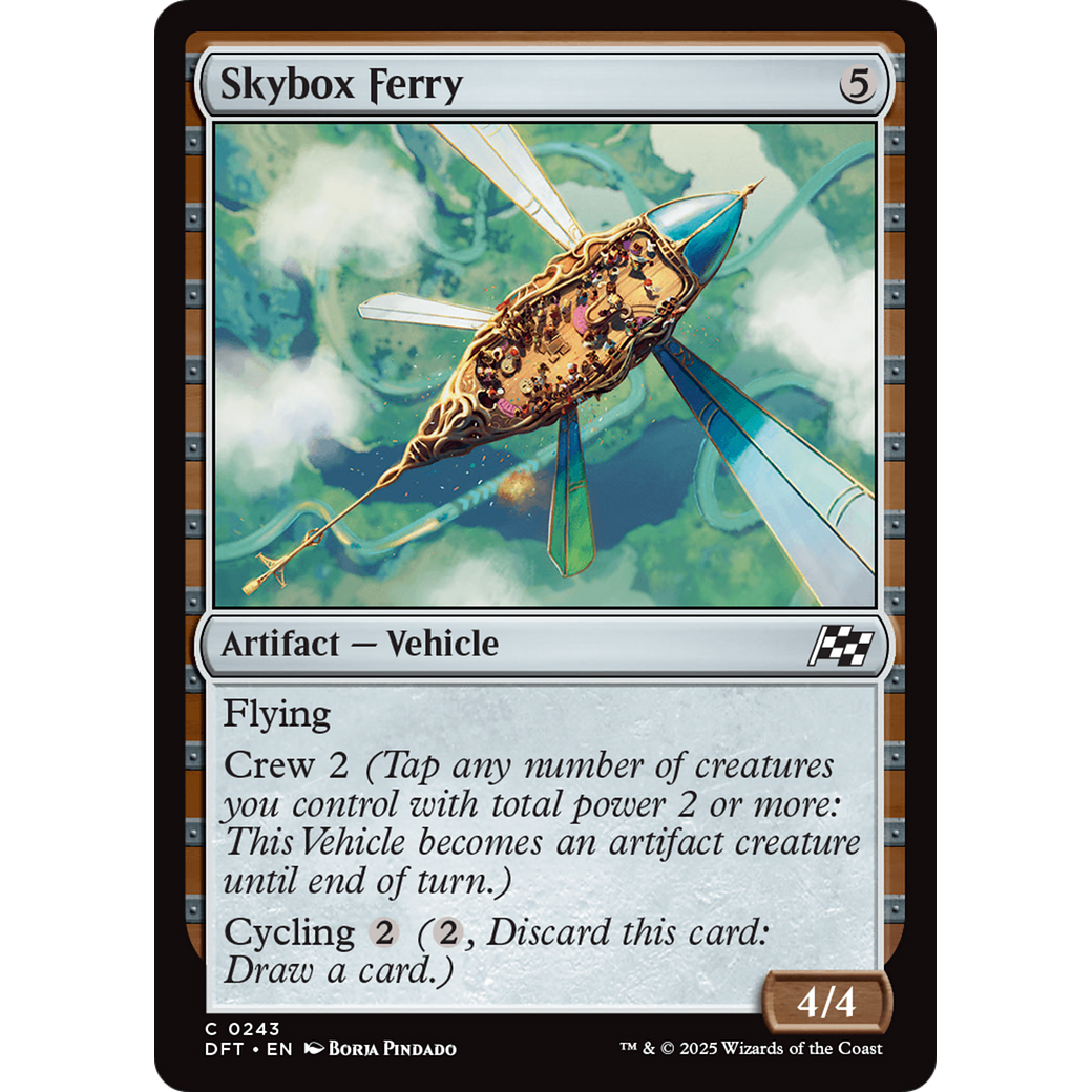 Skybox Ferry (DFT-243) - Aetherdrift Foil