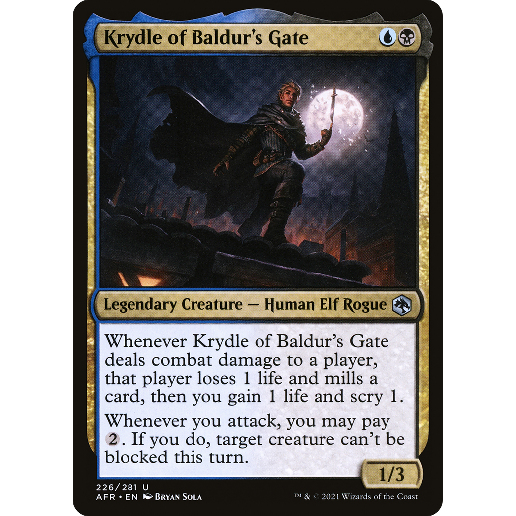 Krydle of Baldur's Gate (AFR-226) - Adventures in the Forgotten Realms