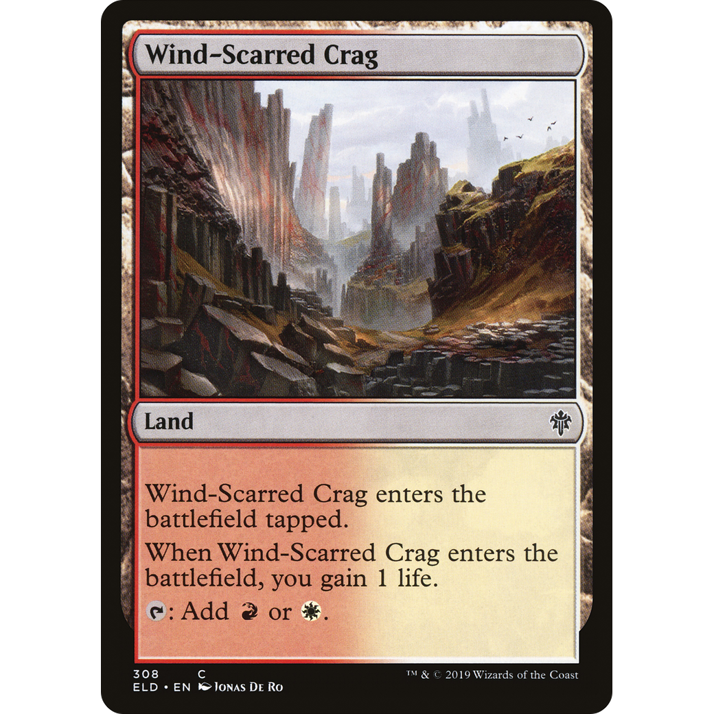 Wind-Scarred Crag (ELD-308) - Throne of Eldraine