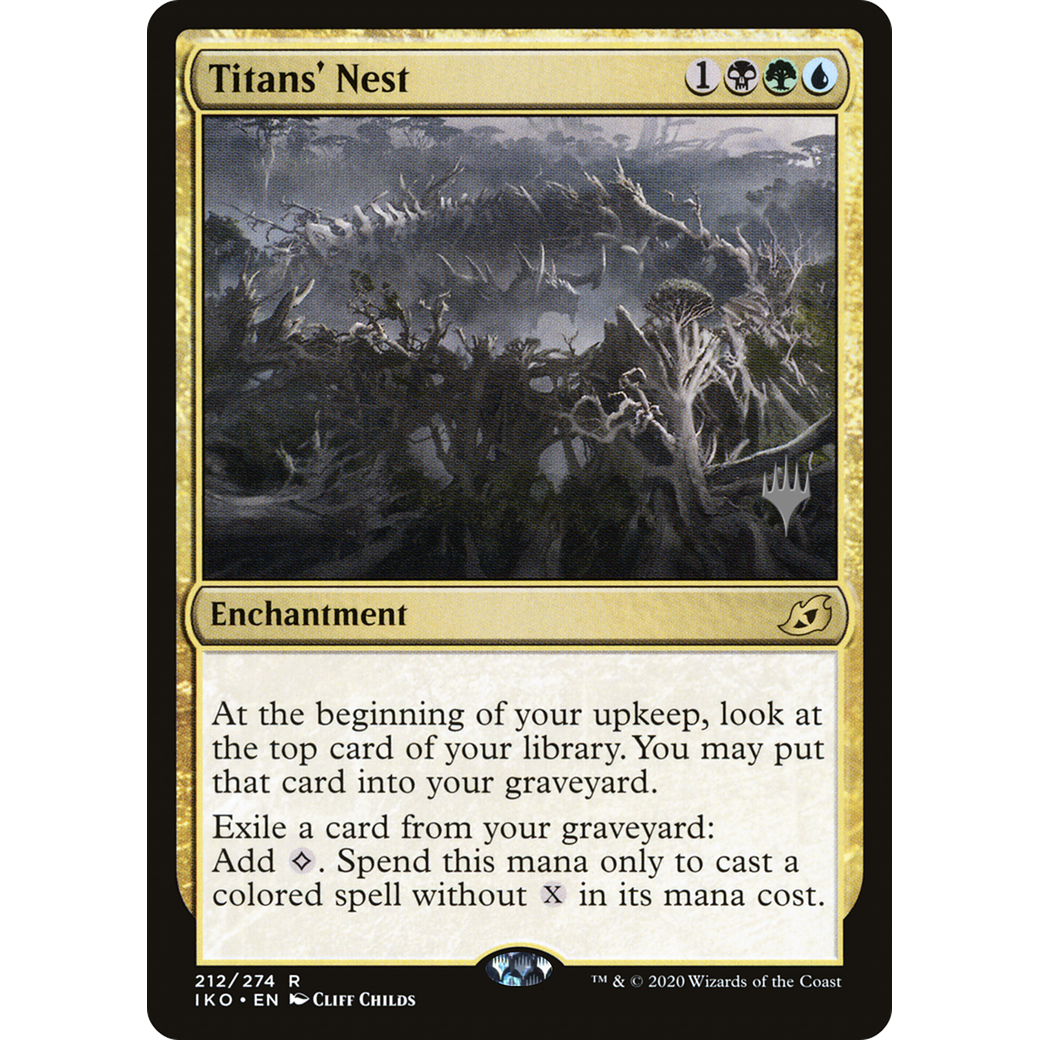 Titans' Nest (PPIKO-212) - Ikoria: Lair of Behemoths Promos Foil