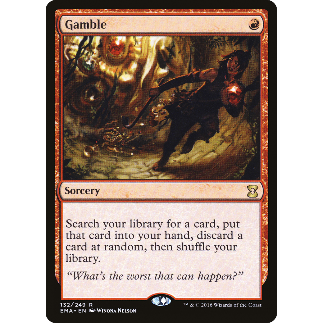 Gamble (EMA-132) - Eternal Masters Foil