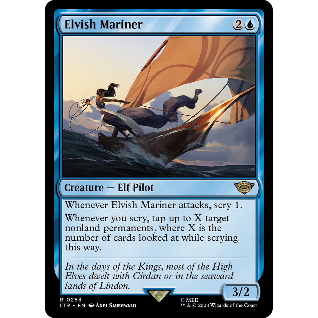 Elvish Mariner (LTR-283) - The Lord of the Rings: Tales of Middle-earth Foil