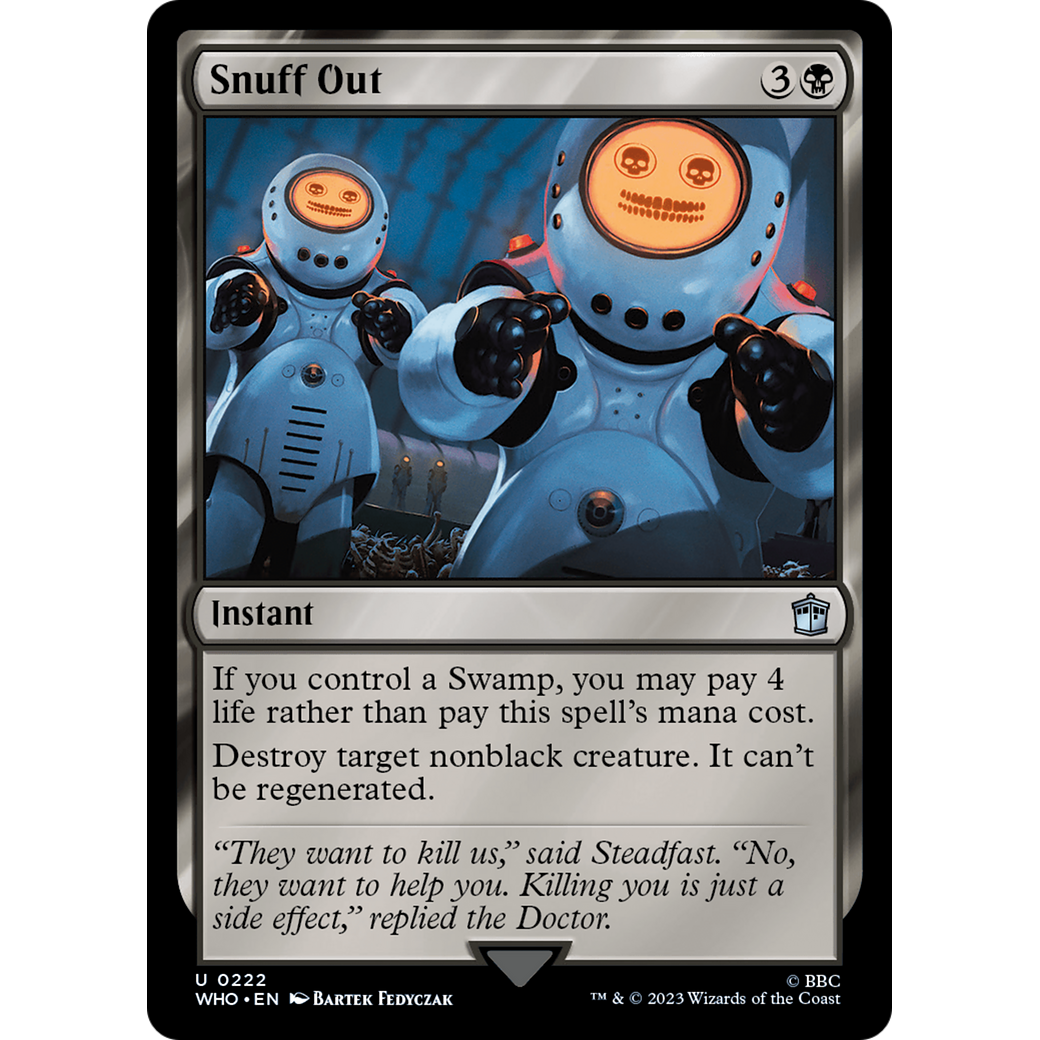 Snuff Out (WHO-222) - Doctor Who