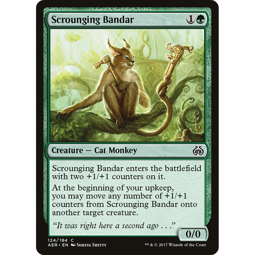 Scrounging Bandar (AER-124) - Aether Revolt Foil