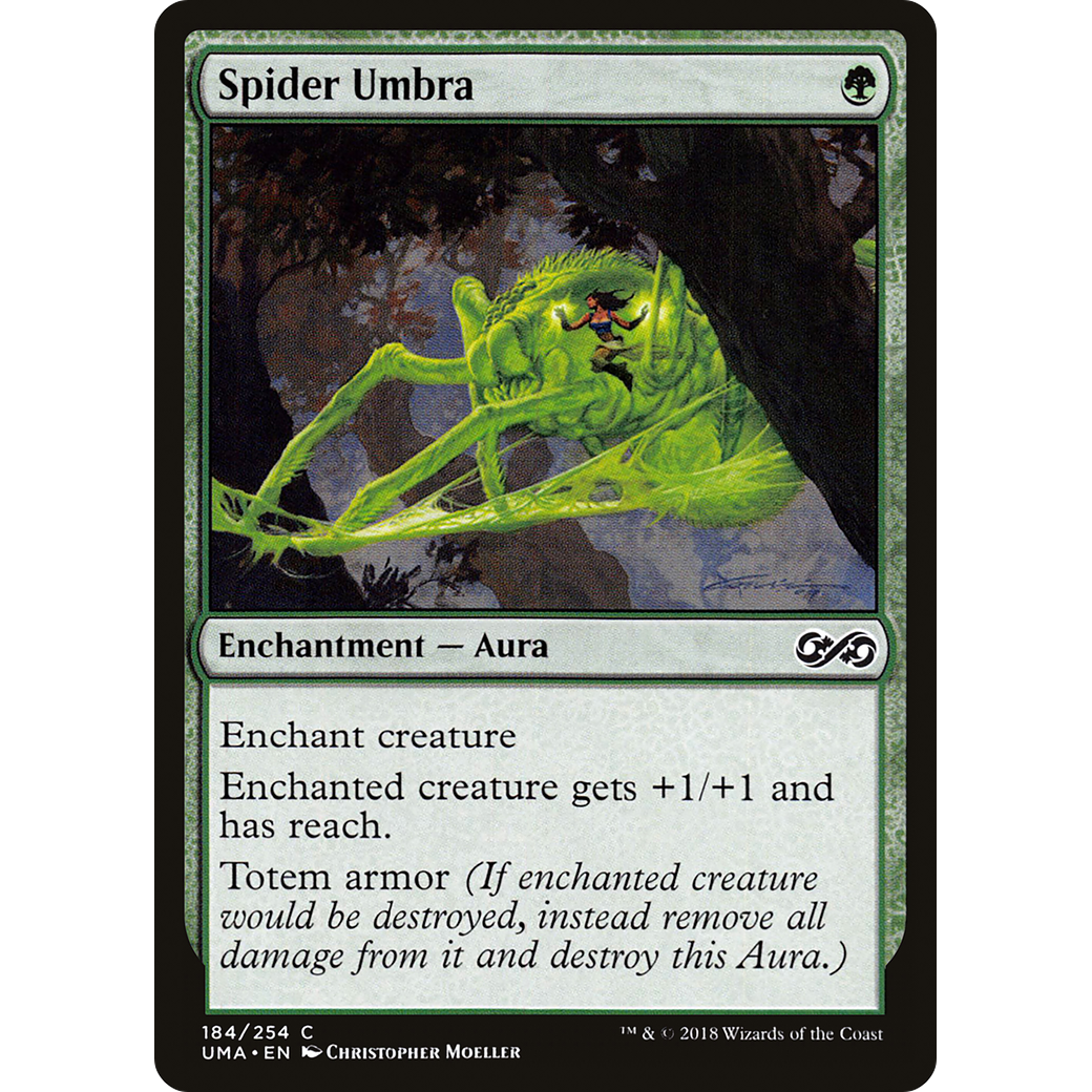 Spider Umbra (UMA-184) - Ultimate Masters Foil