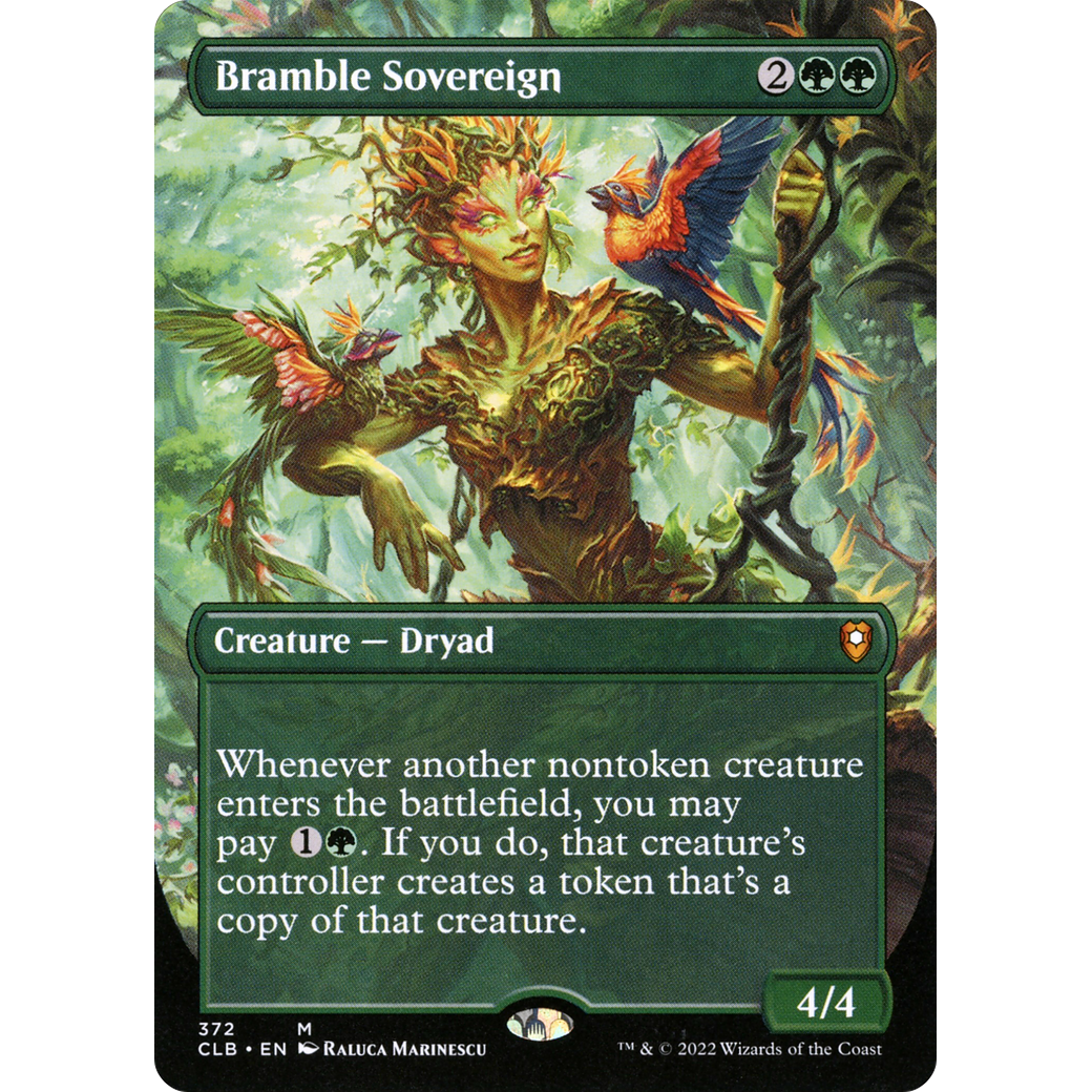 Bramble Sovereign (CLB-372) - Commander Legends: Battle for Baldur's Gate: (Showcase) (Borderless)