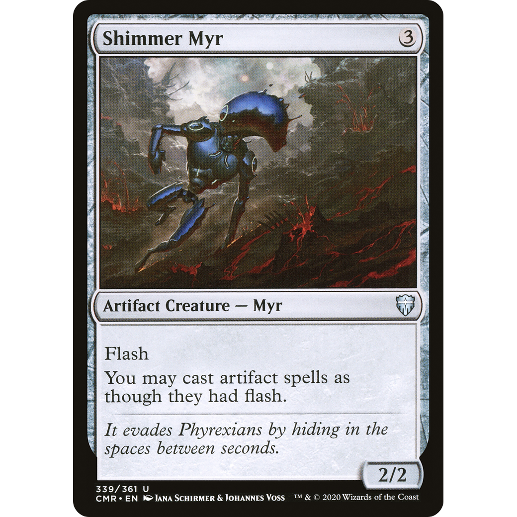 Shimmer Myr (CMR-339) - Commander Legends Foil