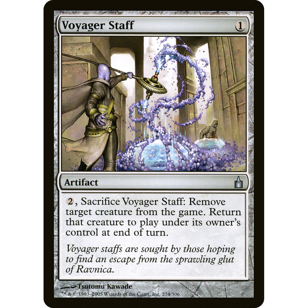 Voyager Staff (RAV-274) - Ravnica: City of Guilds
