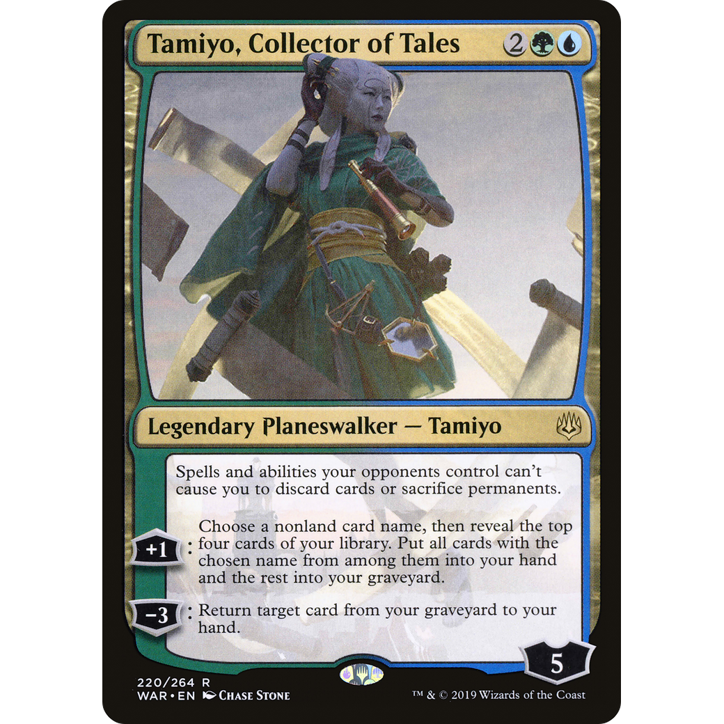 Tamiyo, Collector of Tales (WAR-220) - War of the Spark