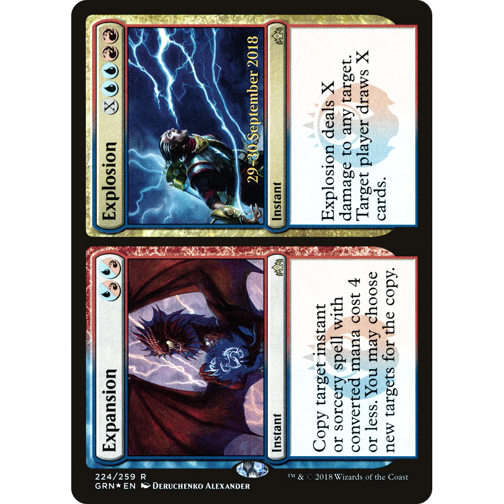 Expansion // Explosion (PRE-224) - Guilds of Ravnica Promos Foil