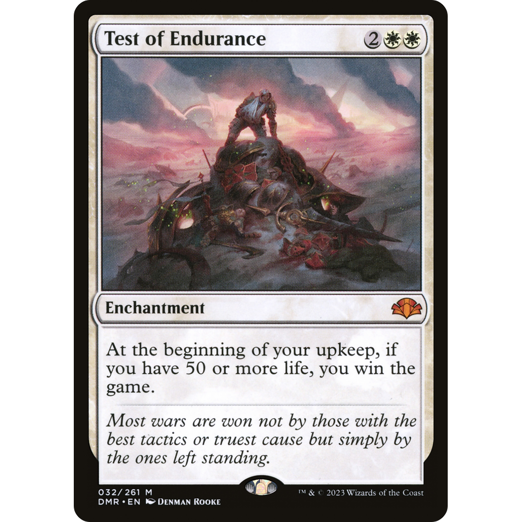 Test of Endurance (DMR-032) - Dominaria Remastered Foil