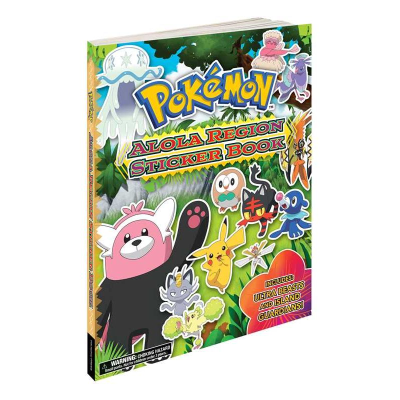 Pokémon Alola Region Sticker Book by The Pokemon Company International: Paperback; 136 pages / English
