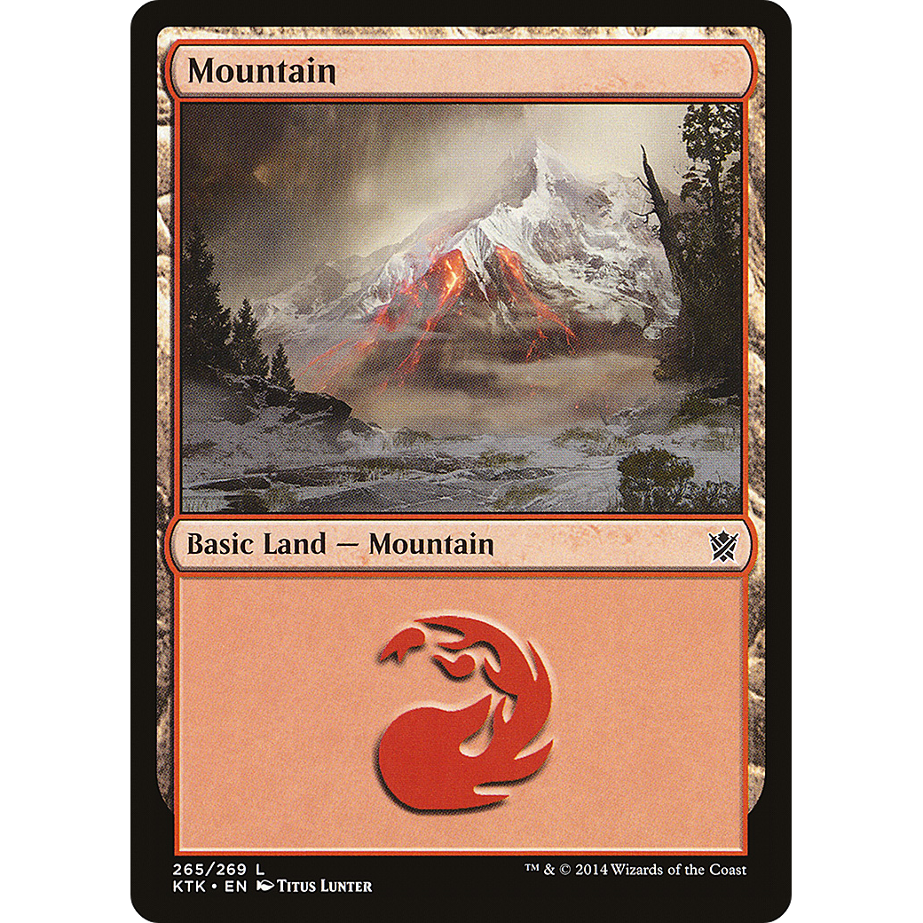 Mountain (265) (KTK-265) - Khans of Tarkir
