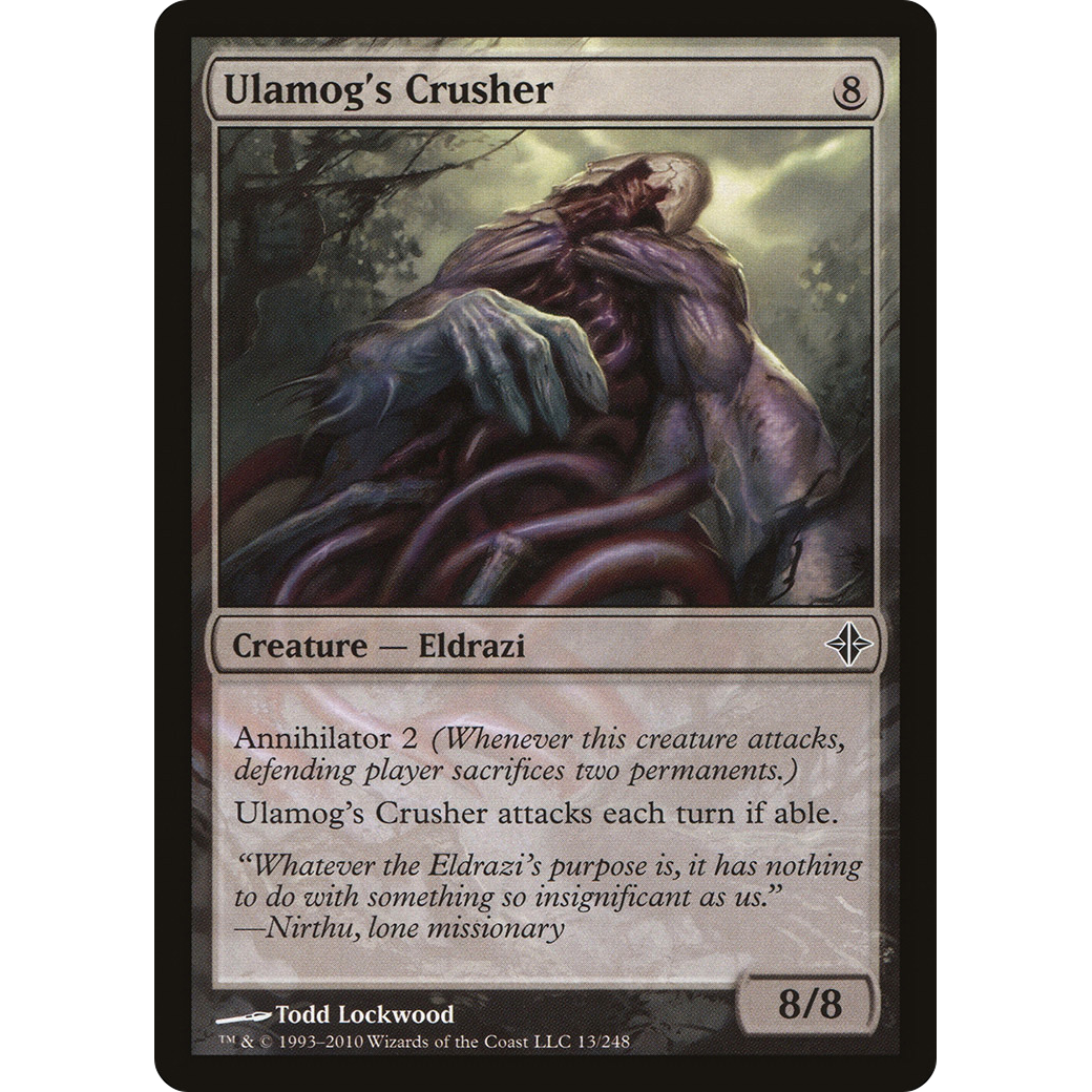Ulamog's Crusher (ROE-013) - Rise of the Eldrazi Foil