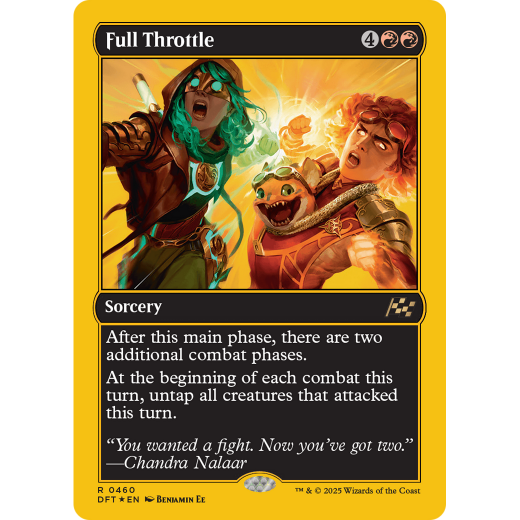 Full Throttle (DFT-460) - Aetherdrift Foil