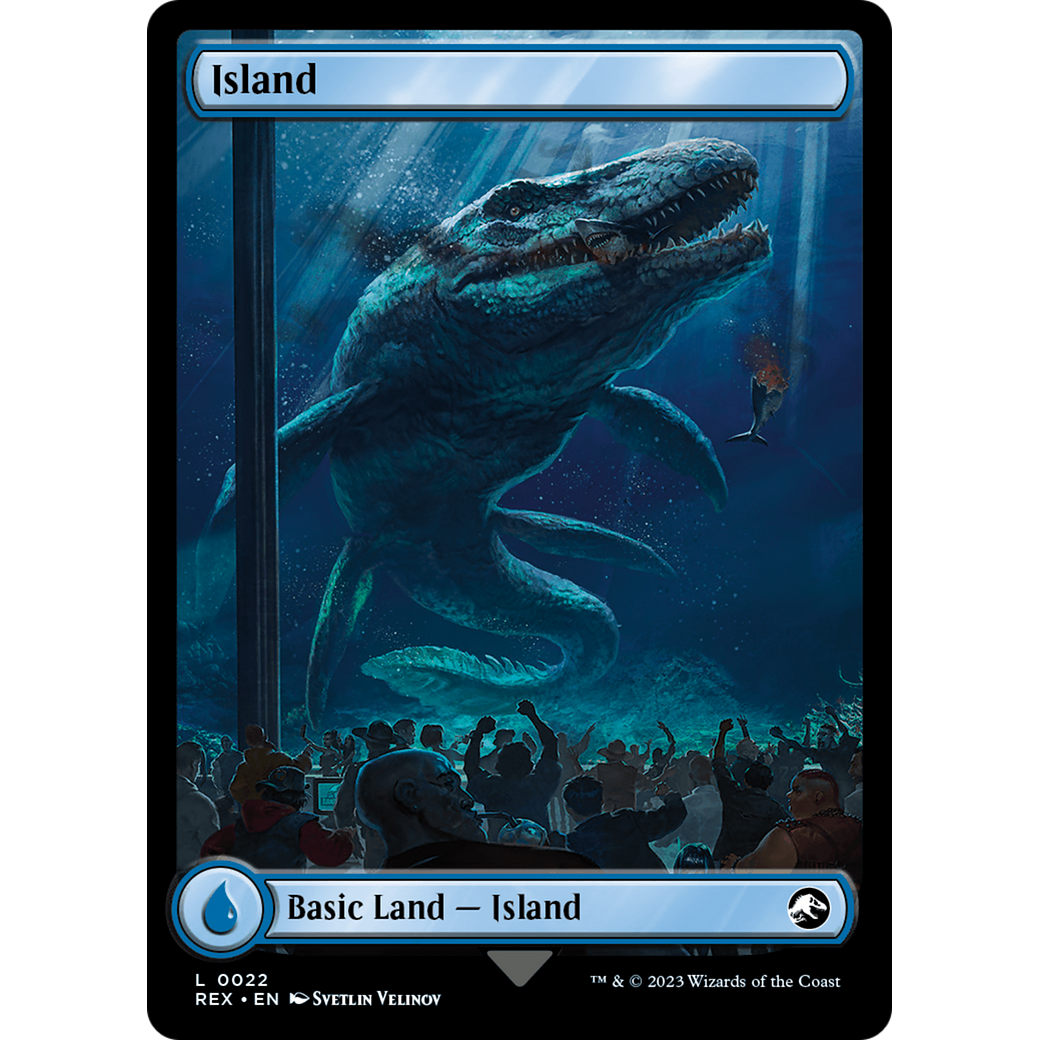 Island (REX-022) - Jurassic World Collection Foil
