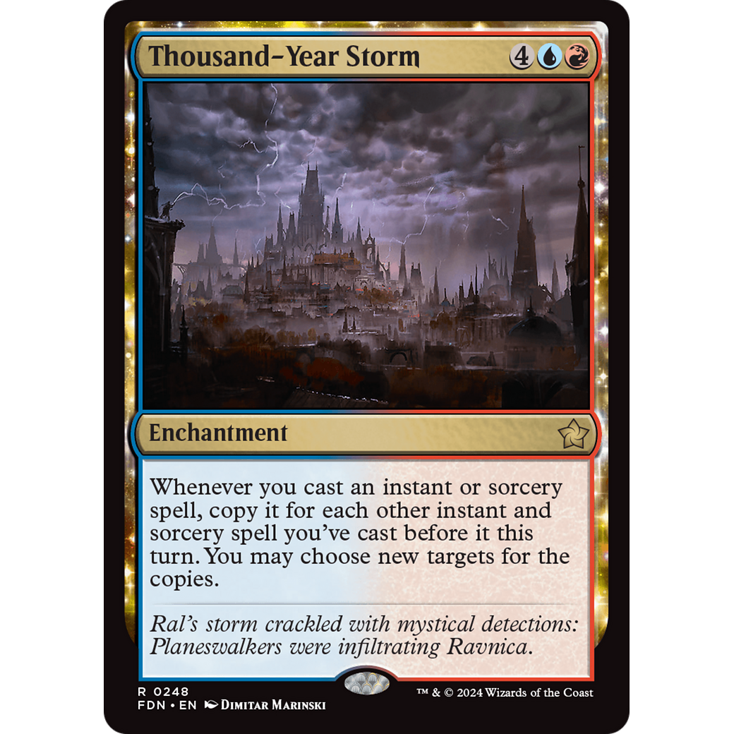 Thousand-Year Storm (FDN-248) - Foundations Foil