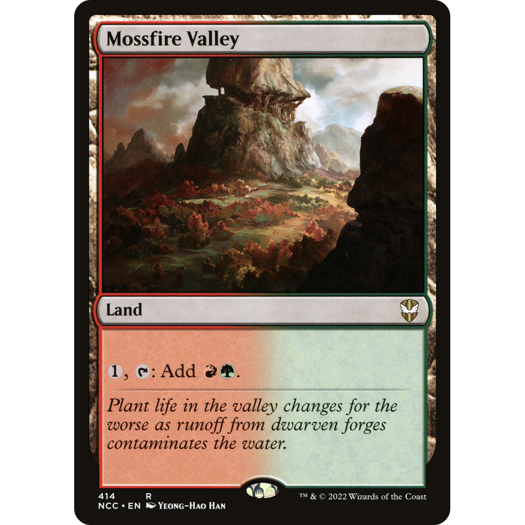 Mossfire Valley (NCC-414) - New Capenna Commander