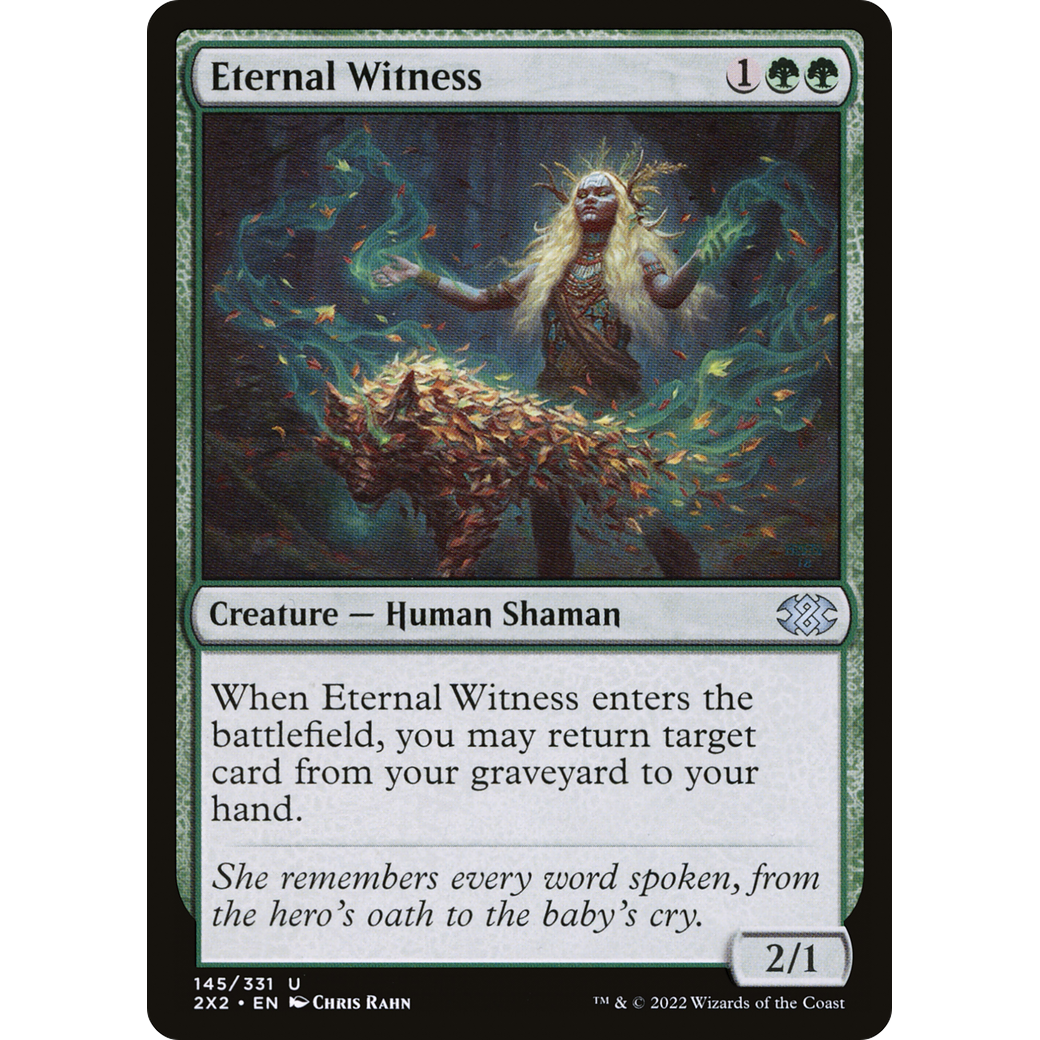Eternal Witness (2X2-145) - Double Masters 2022
