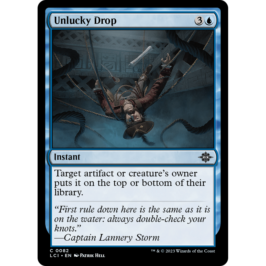 Unlucky Drop (LCI-082) - The Lost Caverns of Ixalan
