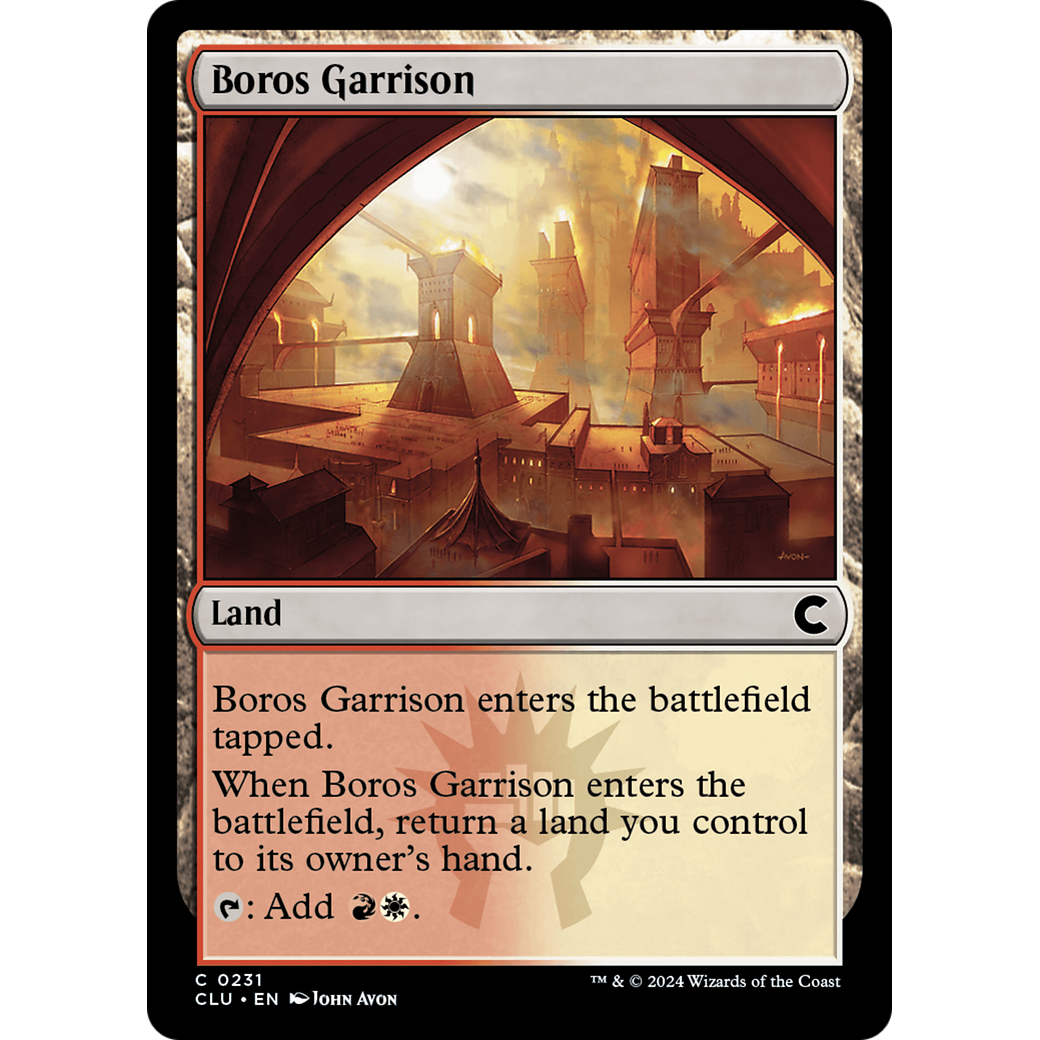 Boros Garrison (CLU-231) - Ravnica: Clue Edition