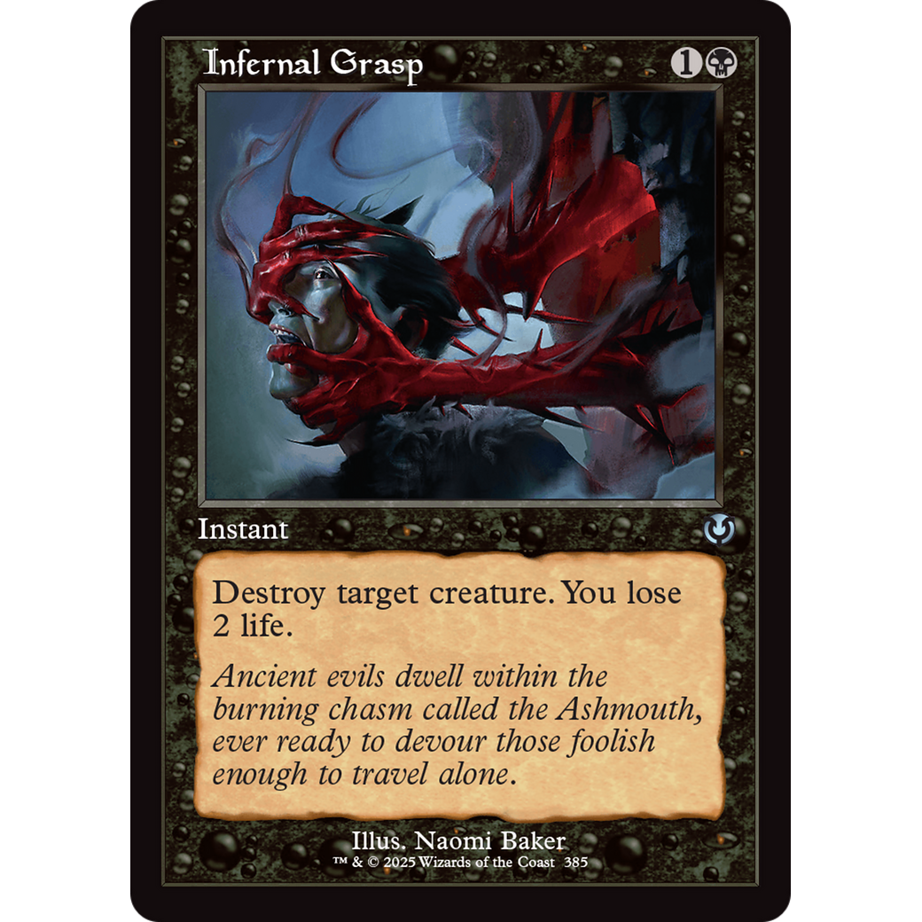 Infernal Grasp (INR-385) - Innistrad Remastered