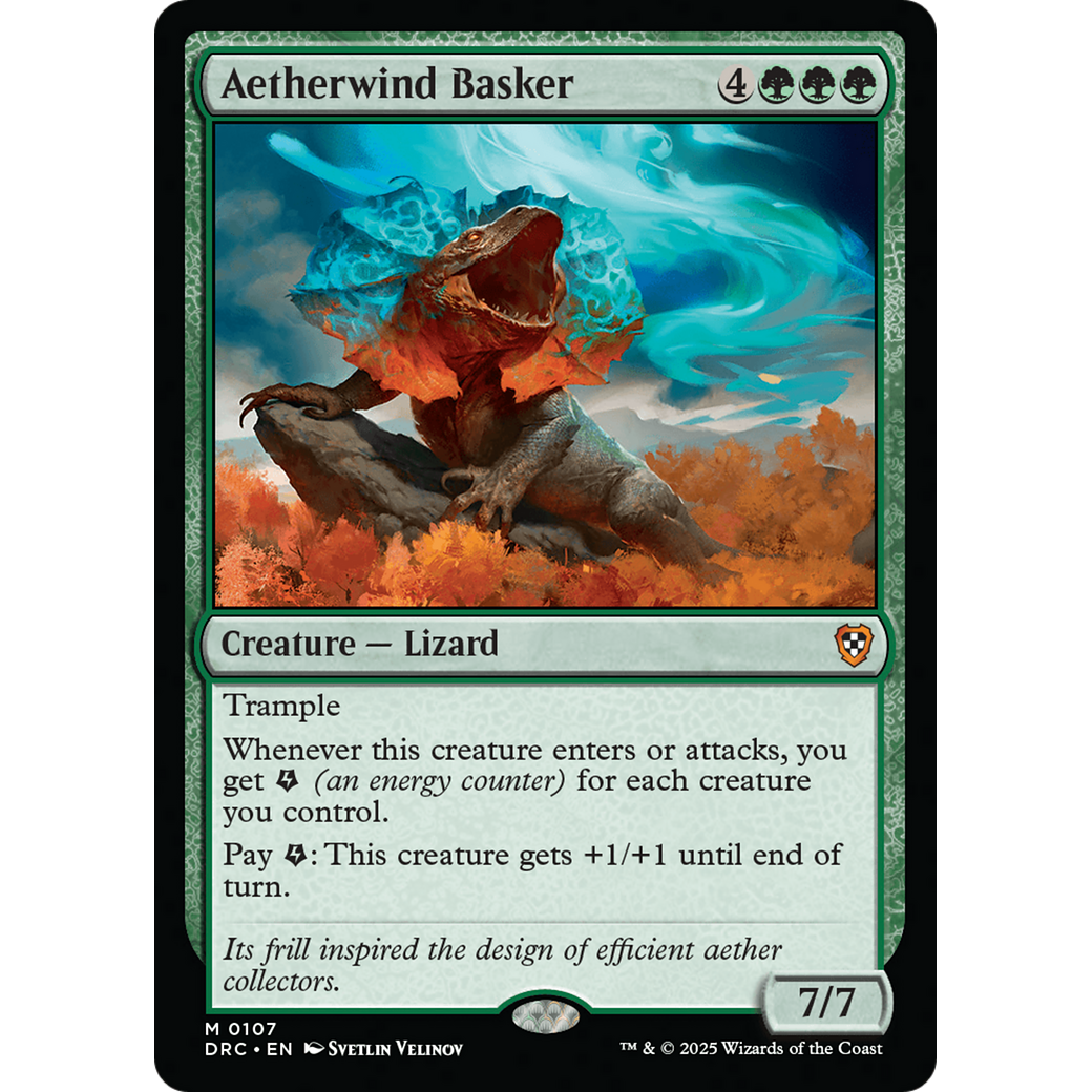 Aetherwind Basker (DRC-107) - Commander: Aetherdrift