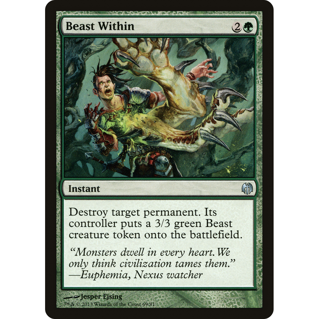 Beast Within (DDL-069) - Duel Decks: Heroes vs. Monsters