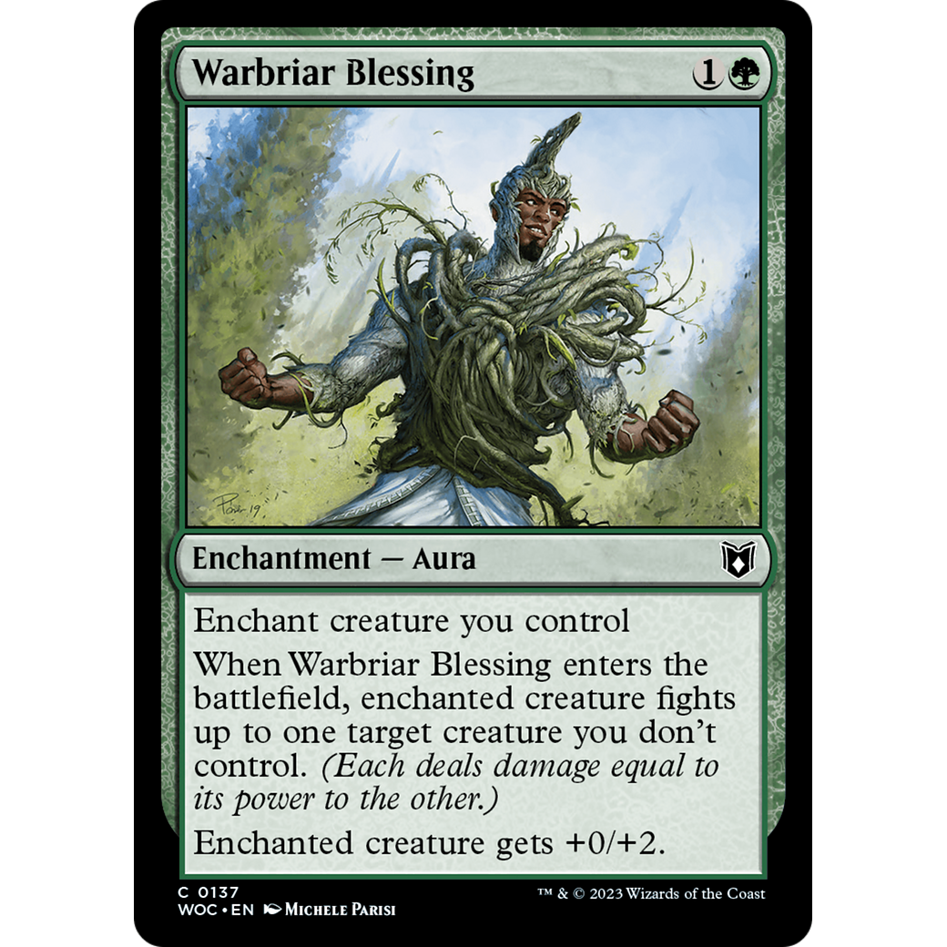 Warbriar Blessing (WOC-137) - Wilds of Eldraine Commander