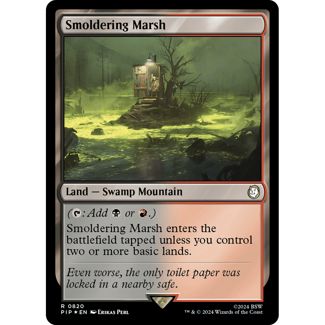 Smoldering Marsh (PIP-820) - Fallout Foil