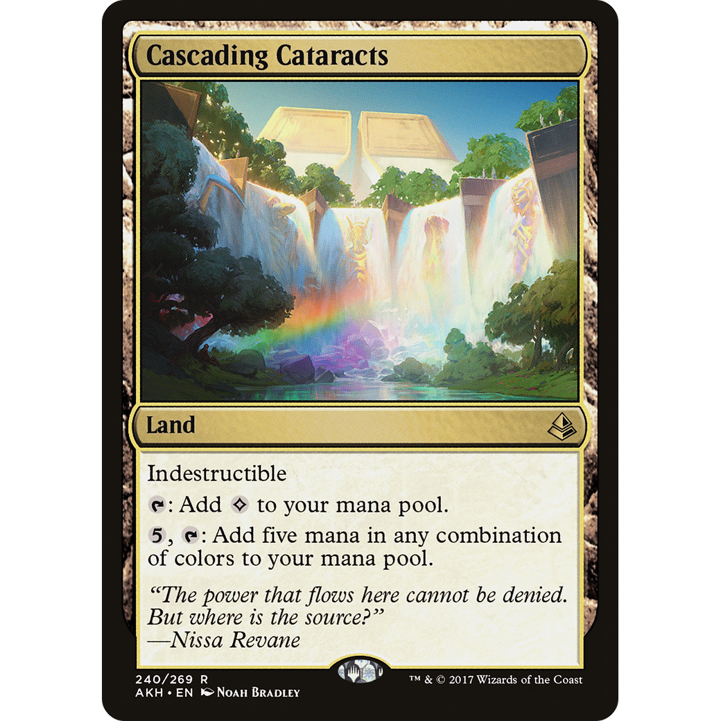 Cascading Cataracts (AKH-240) - Amonkhet Foil