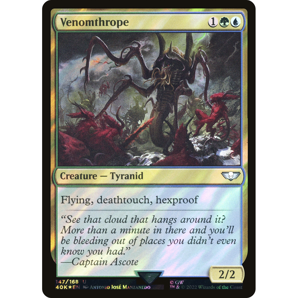 Venomthrope (40K-147) - Warhammer 40,000 Commander Foil