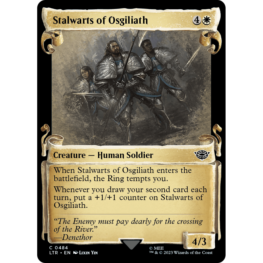 Stalwarts of Osgiliath (LTR-484) - The Lord of the Rings: Tales of Middle-earth: (Showcase)