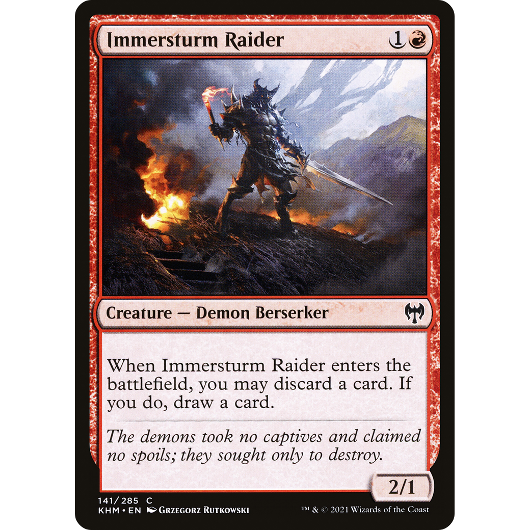 Immersturm Raider (KHM-141) - Kaldheim Foil