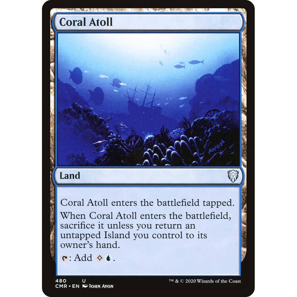 Coral Atoll (CMR-480) - Commander Legends